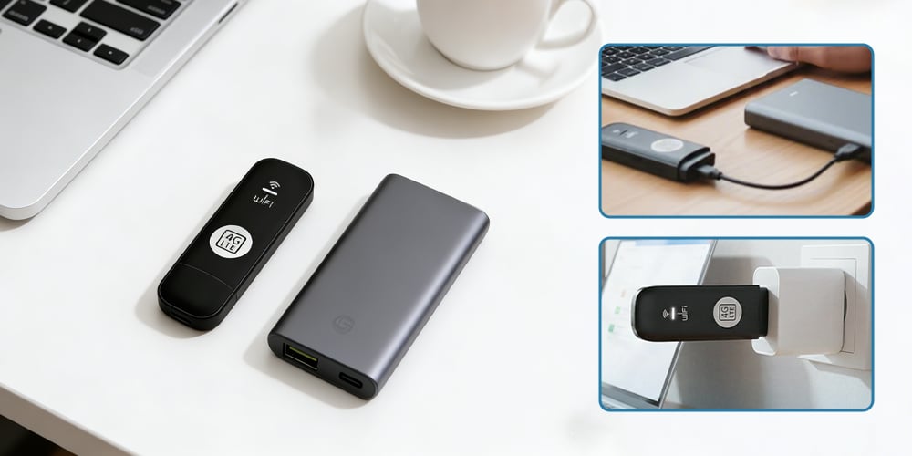 Draagbare 4G WiFi Stick - Wereldwijd Bereik