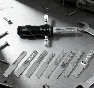 Slotenopener Set - 9-in-1 precisiegereedschap voor slotenmakers