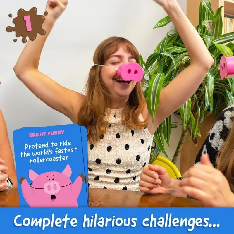 Pigsniff – Het spel waar lachen verboden is