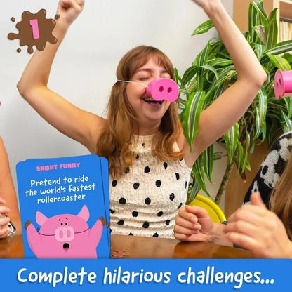 Pigsniff – Het spel waar lachen verboden is