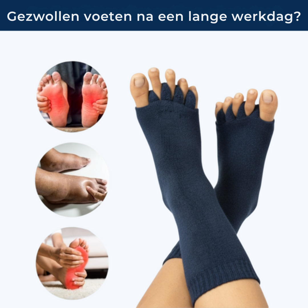 HappySocks - Vermindert pijn in voeten, enkels en benen