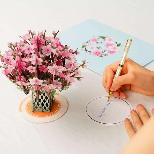 3D Bloemen Pop-up Kaart