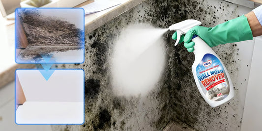 Snelwerkende Antischimmel Reinigingsspray voor Muren