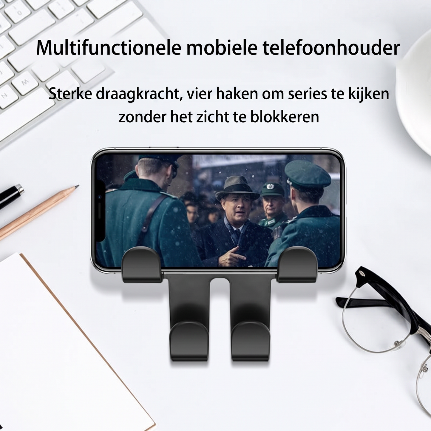 Auto Logo Hoofdsteunhaak (2 Stuks) — Stevige, ruimtebesparende opbergruimte voor tassen, boodschappen en accessoires