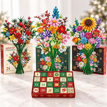 Bloemen Boeket Adventskalender – Maak je eigen magische boeket voor Kerstmis