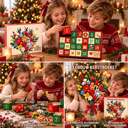 Bloemen Boeket Adventskalender – Maak je eigen magische boeket voor Kerstmis