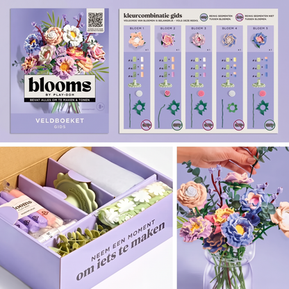 Bloemenboeket maken met Blooms Meadow-bloemen