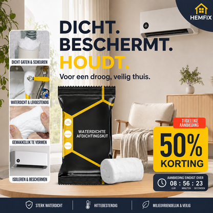 Waterdichte kit – Flexibel, weerbestendig en gemakkelijk aan te brengen