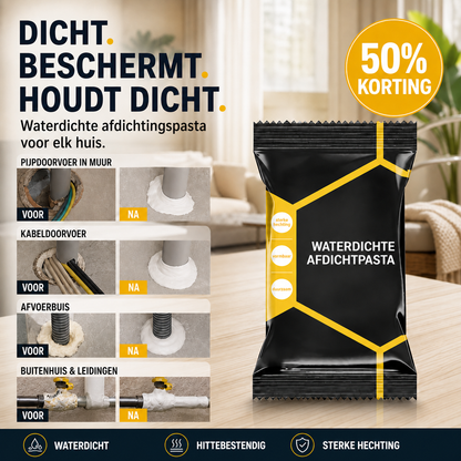Waterdichte kit – Flexibel, weerbestendig en gemakkelijk aan te brengen