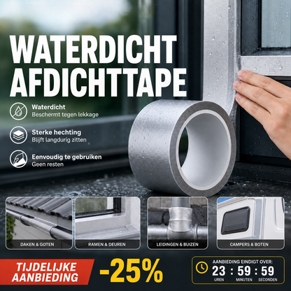 Universele afdichtingstape – Waterdicht en duurzaam