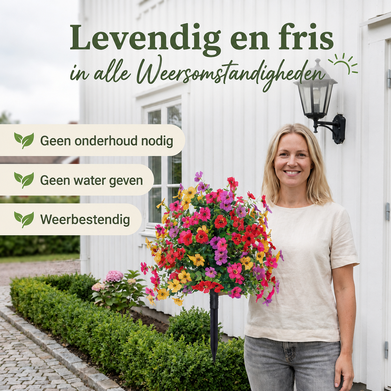FloraLux - Hoogwaardige Kunstbloemen voor Entree en Terras
