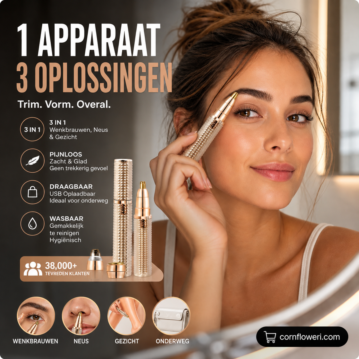 3-in-1 Precisie Trimmer