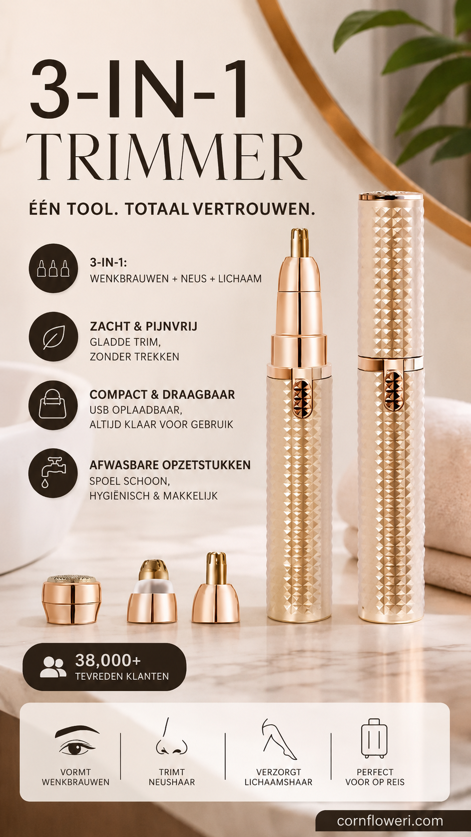 3-in-1 Precisie Trimmer