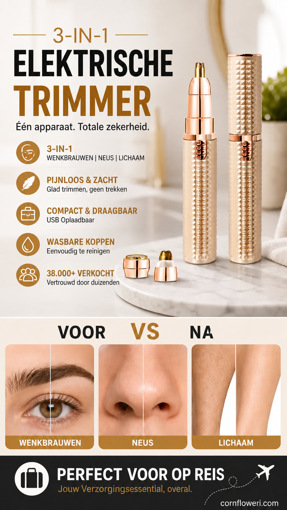 3-in-1 Precisie Trimmer