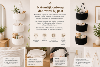 NordicNest – Hangende opbergmand