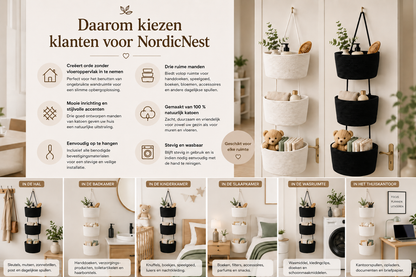 NordicNest – Hangende opbergmand