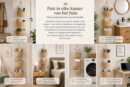 NordicNest – Hangende opbergmand
