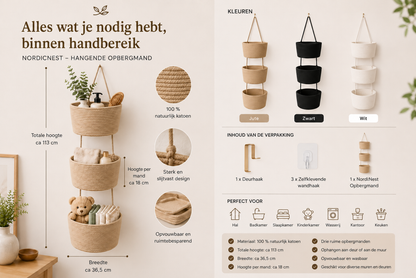 NordicNest – Hangende opbergmand