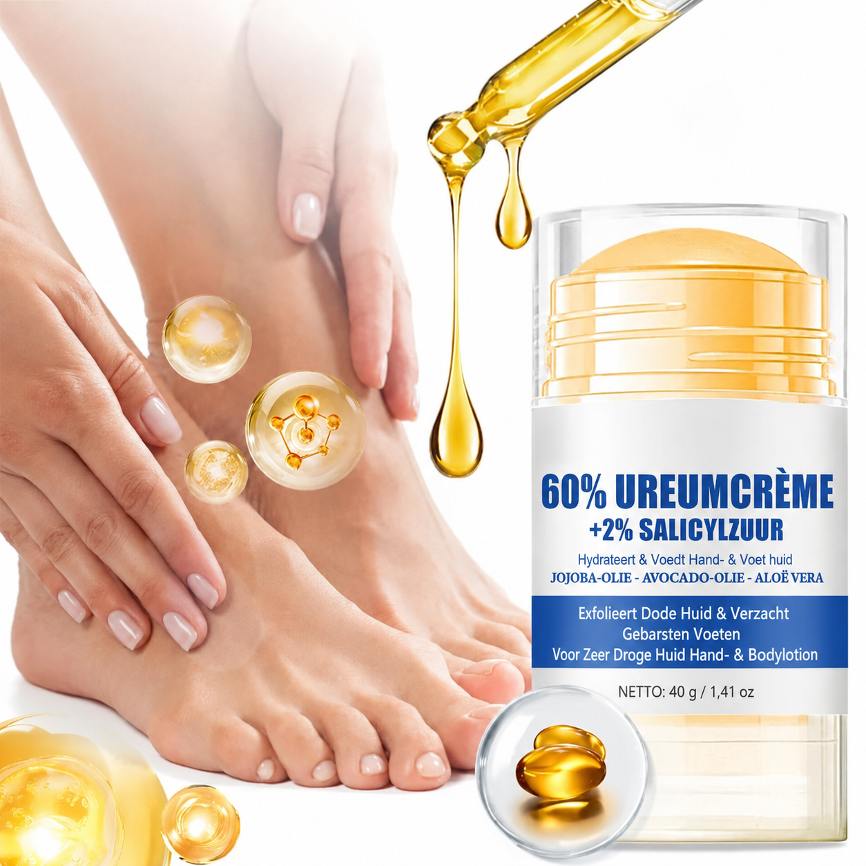Hydraterende en Anti-Kloven Voetcrème