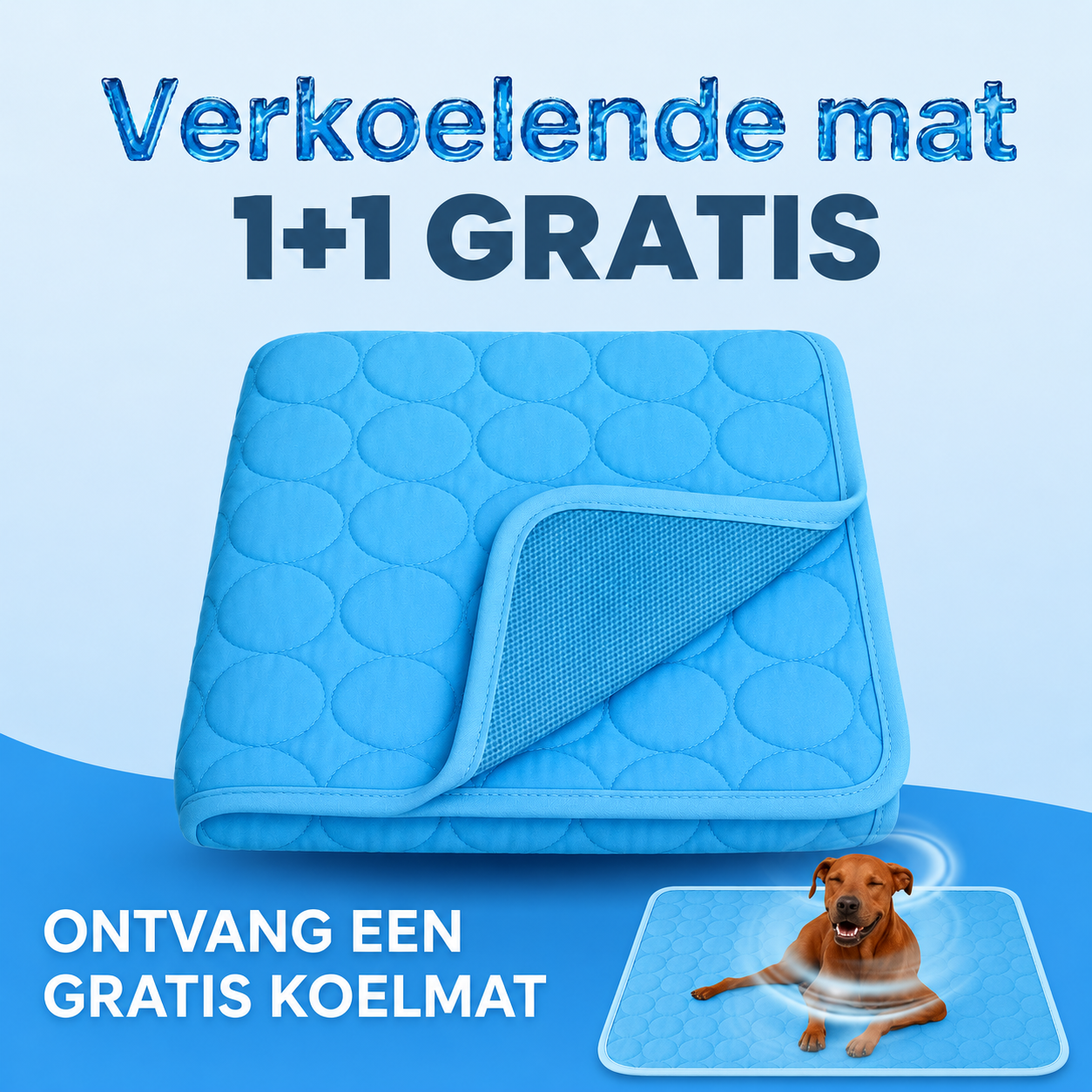 ArcticCloud® - verkoelende hondenmat (1+1 GRATIS)