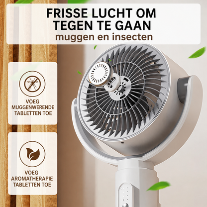 Gemotoriseerde staande ventilator