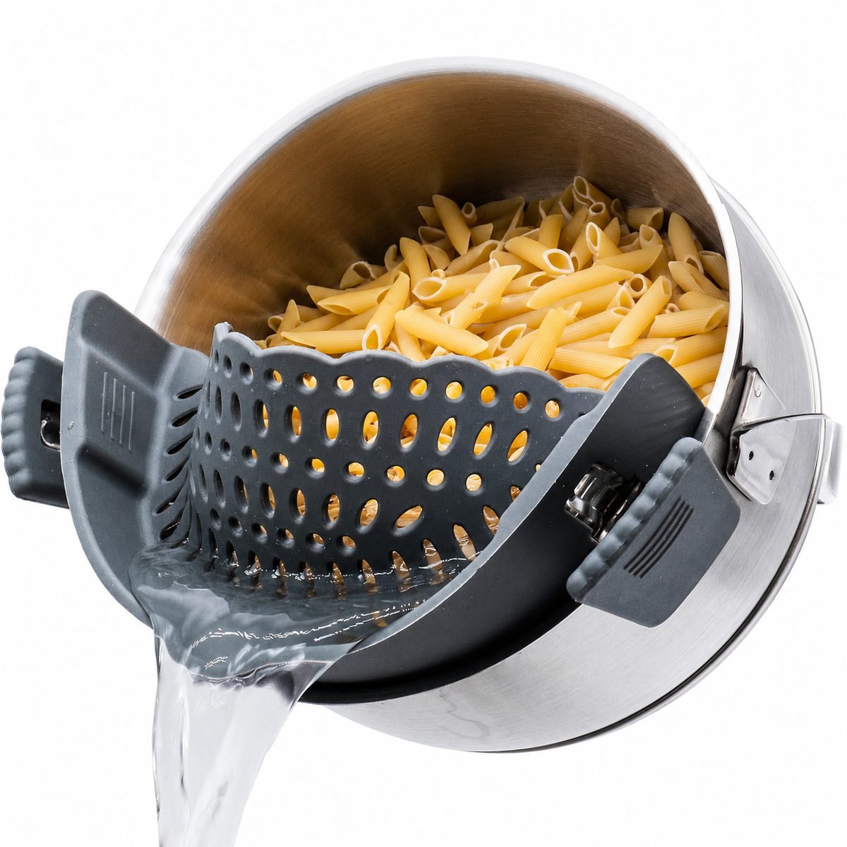 Pastazeef opzetstuk voor pot en pan