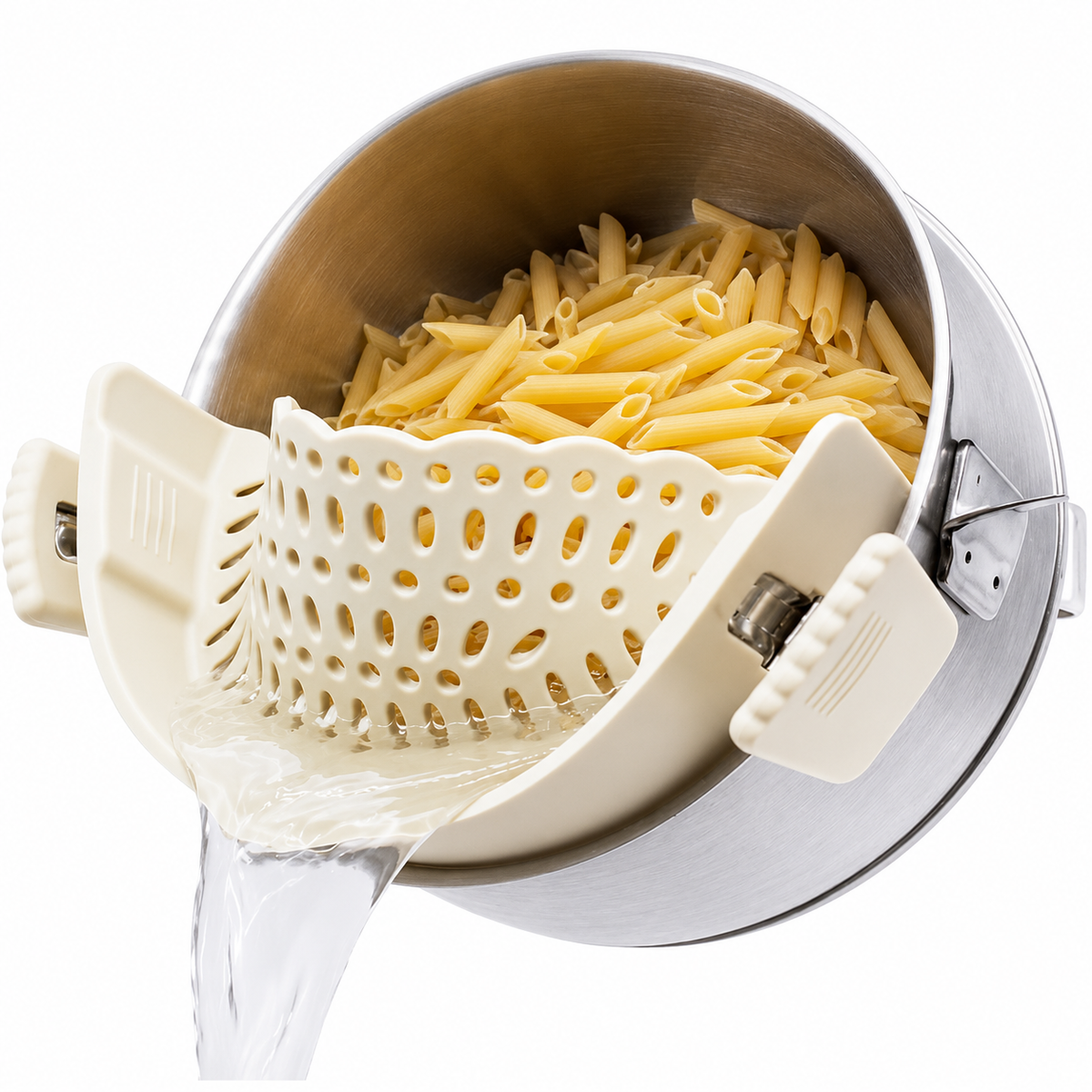 Pastazeef opzetstuk voor pot en pan