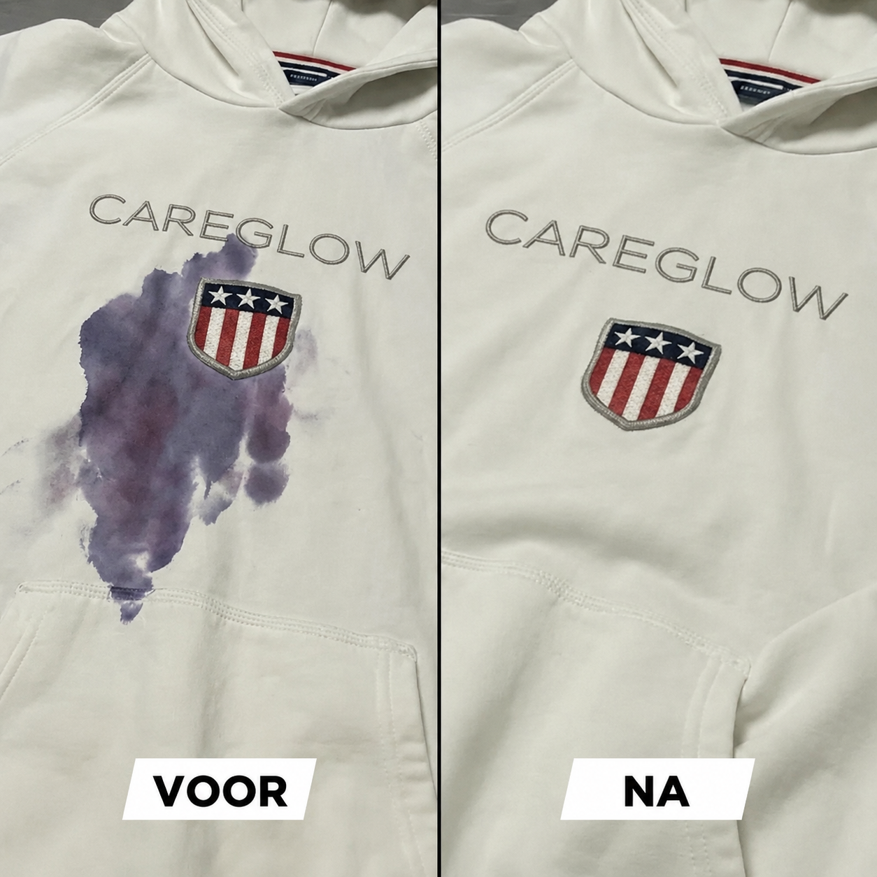 CareGlow™ Power – Verwijdert vlekken die andere producten niet aankunnen