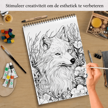 Mindfulness kleurplaat