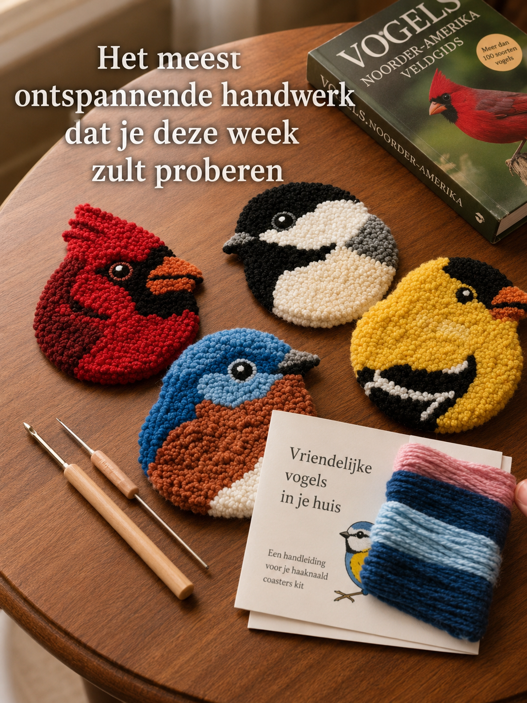 DIY Onderzetters Borduurset