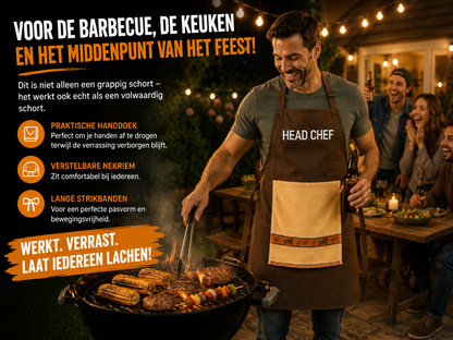 Het geheime recept van de chef-kok – het schort waarmee je gasten versteld zullen staan!