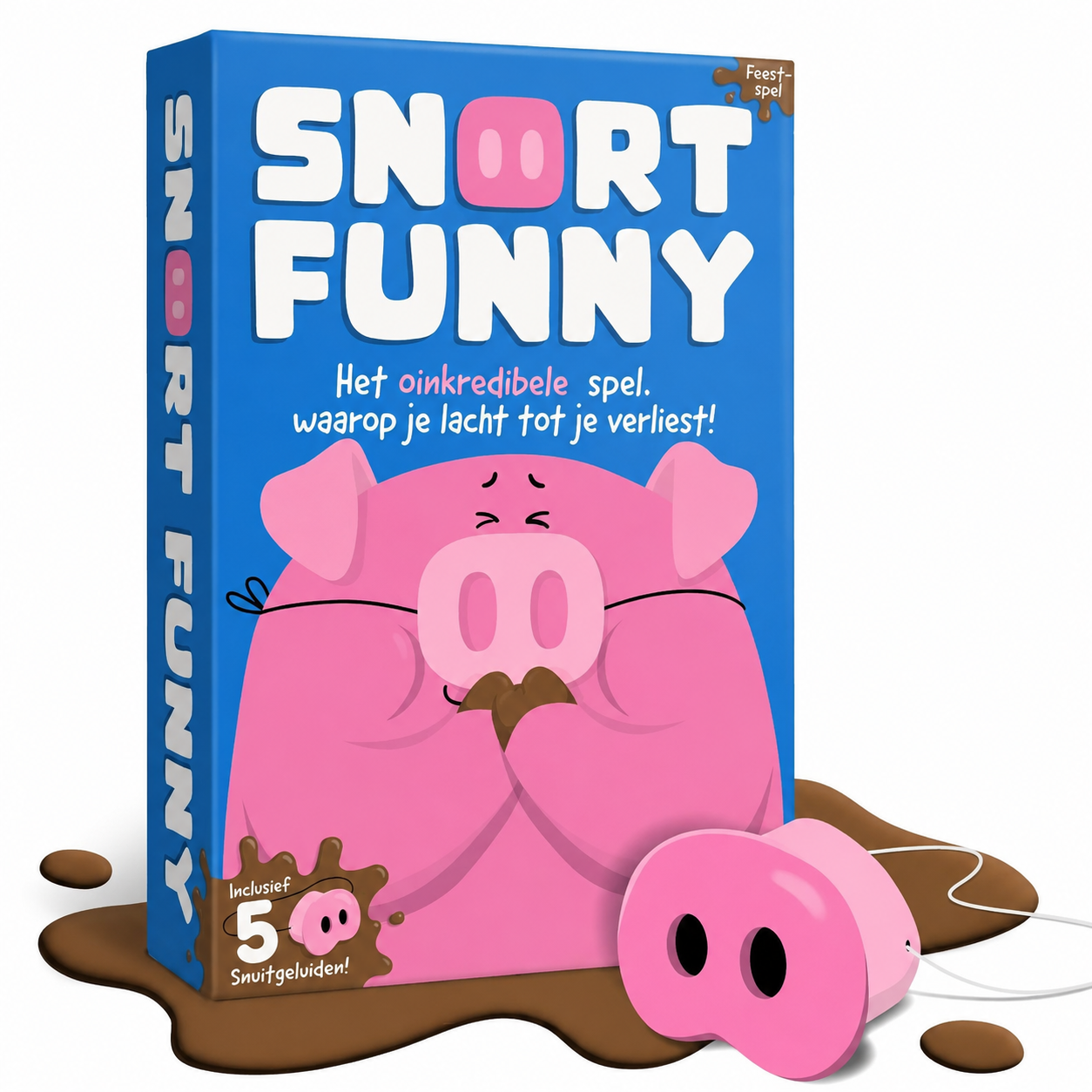 Pigsniff – Het spel waar lachen verboden is