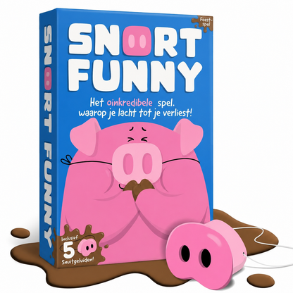 Pigsniff – Het spel waar lachen verboden is