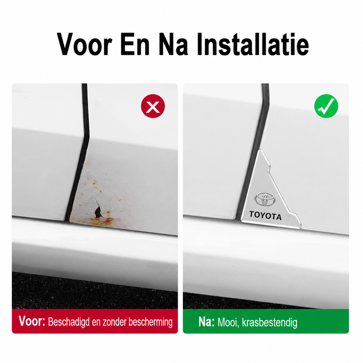 Auto deurhoekbeschermers