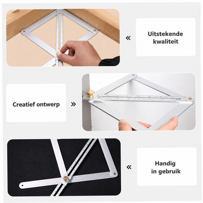 PrecisionRuler Professionele Precisie Liniaal