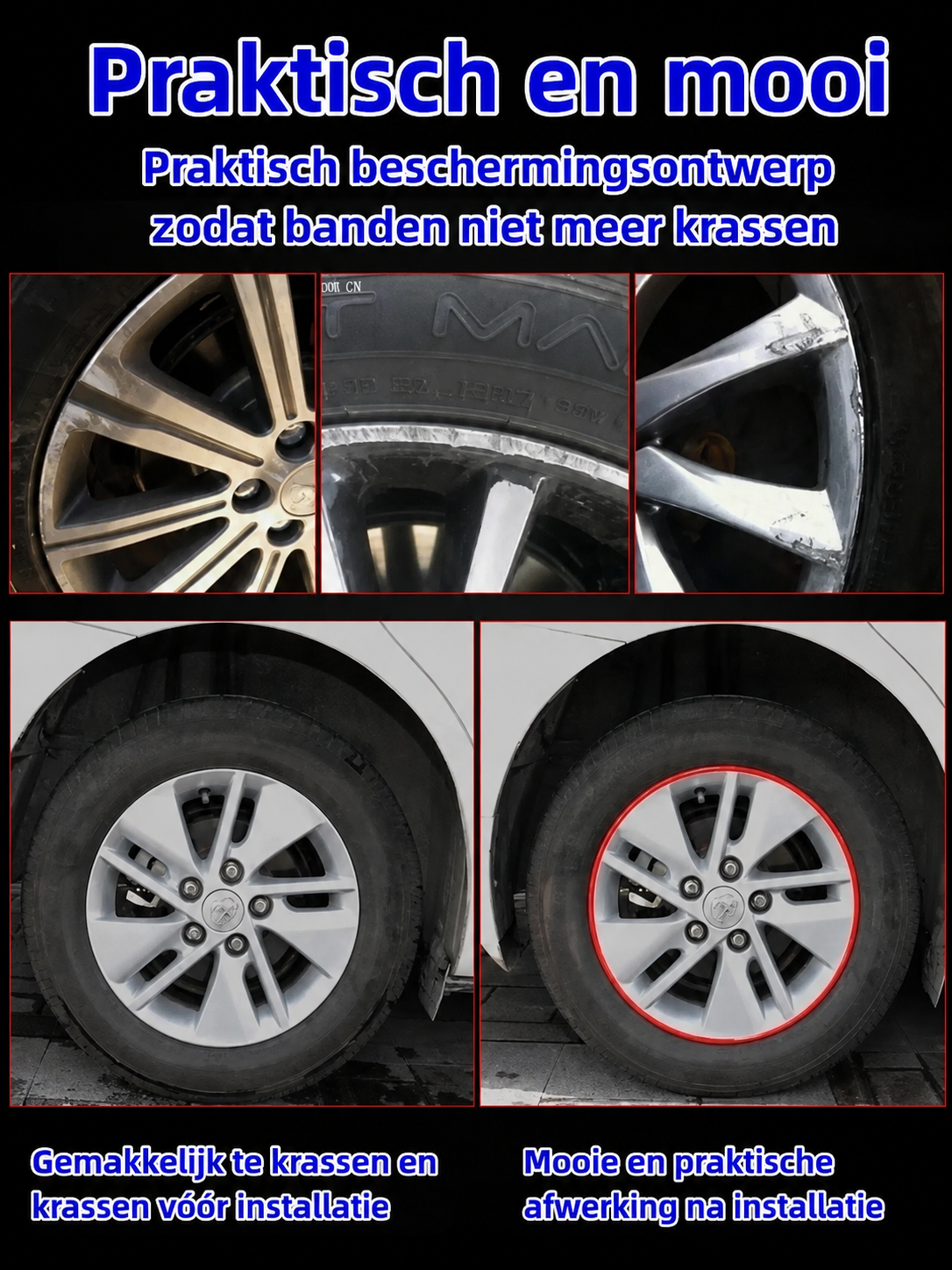 Autowiel Beschermingsstrip