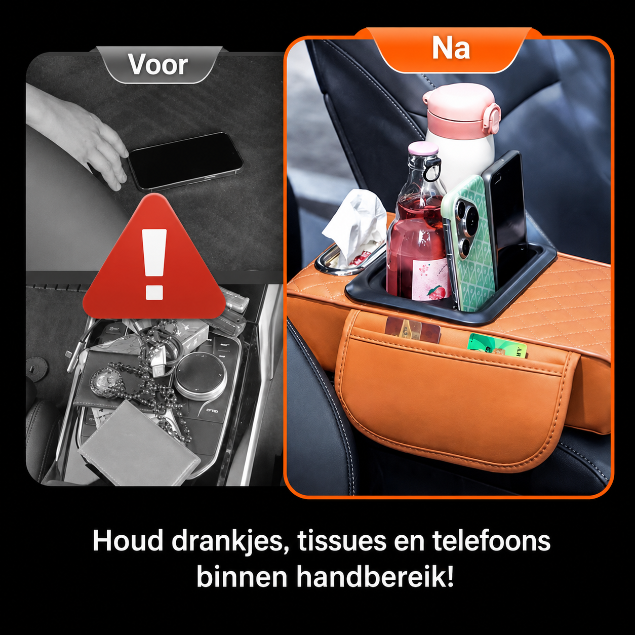 Multifunctionele Lederen Armsteun