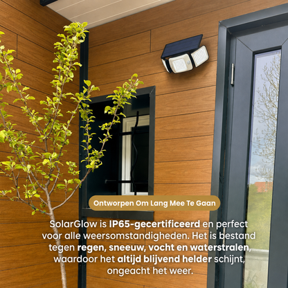 SolarGlow - Buitenlamp op Zonne-energie met Bewegingssensoren
