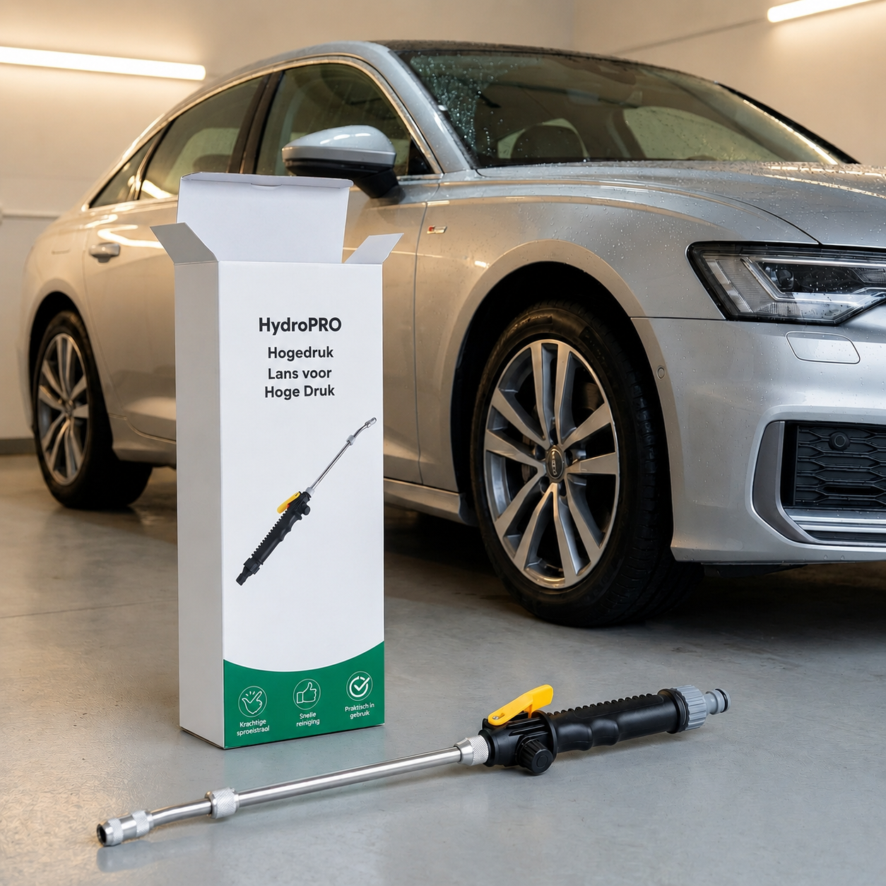 HydroPro - Multifunctionele Hogedrukreiniger voor auto en tuin