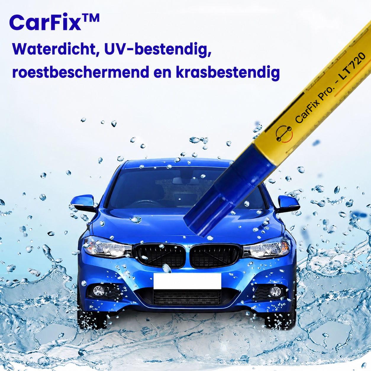 CarFix: één beweging en de kras is verdwenen
