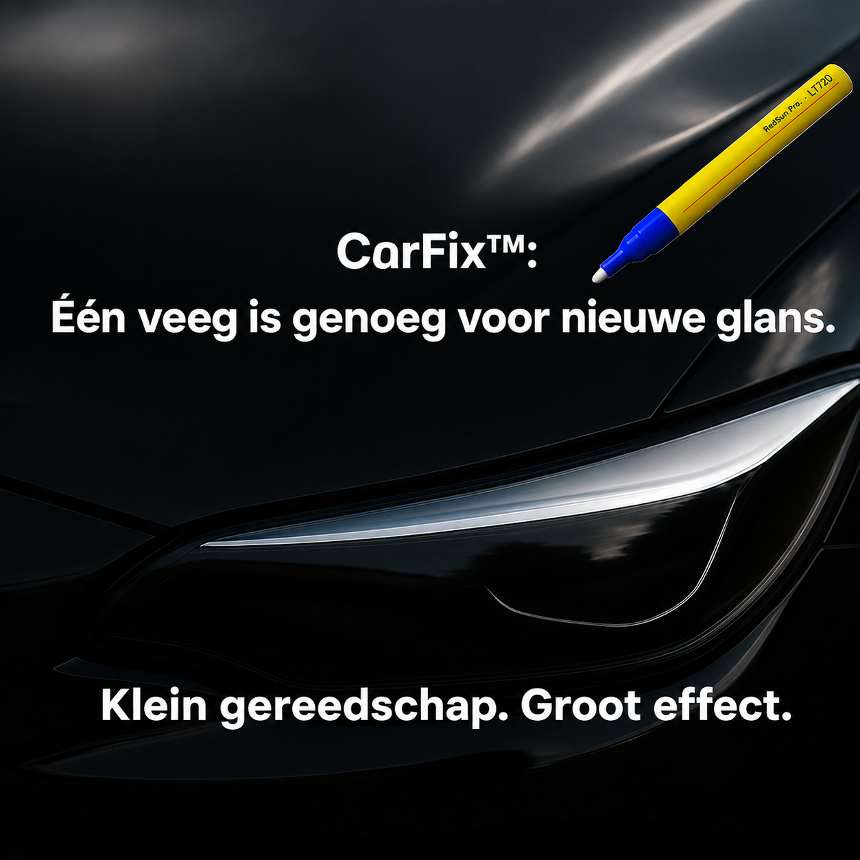 CarFix: één beweging en de kras is verdwenen