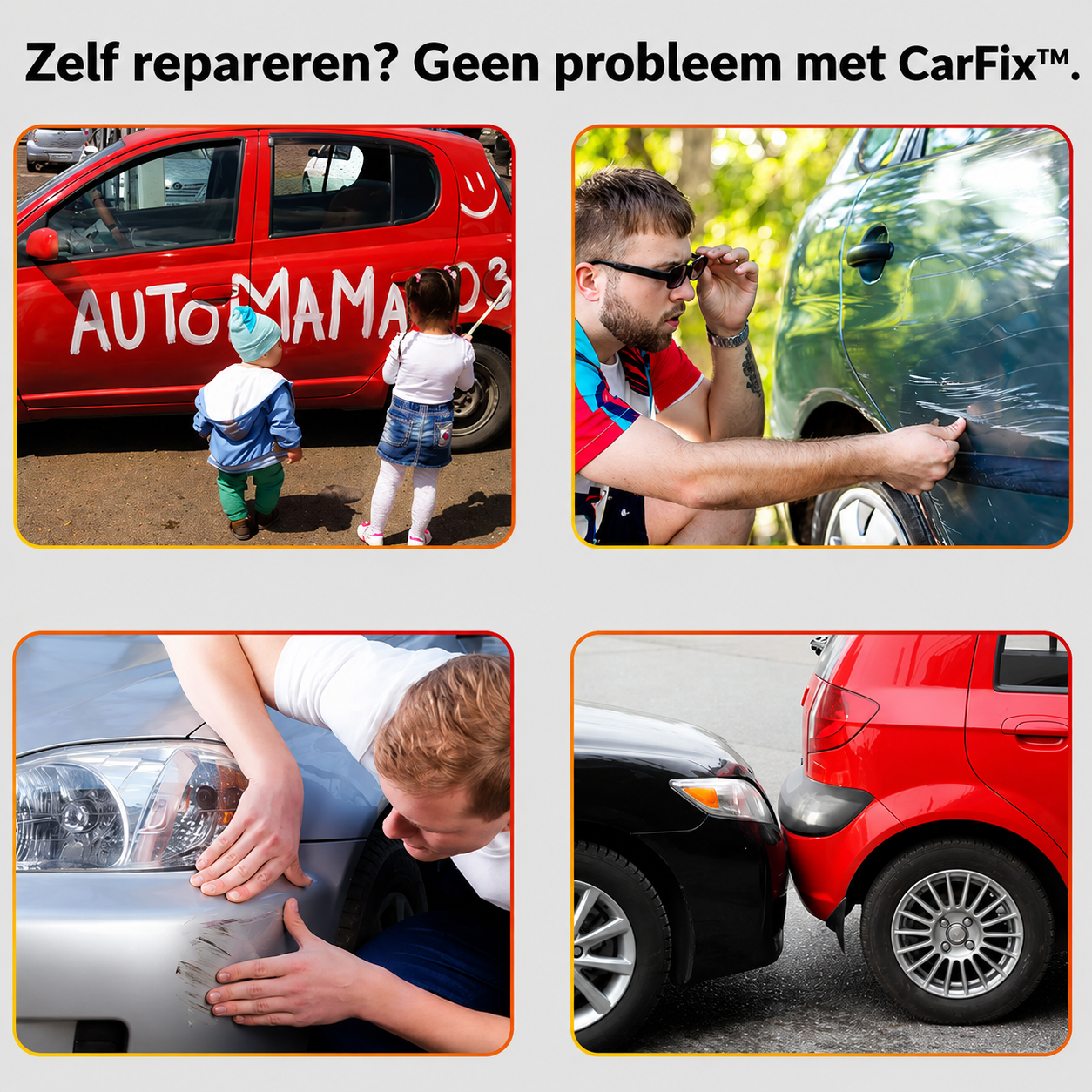 CarFix: één beweging en de kras is verdwenen