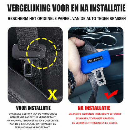 Autogordel Logo Beschermhoes