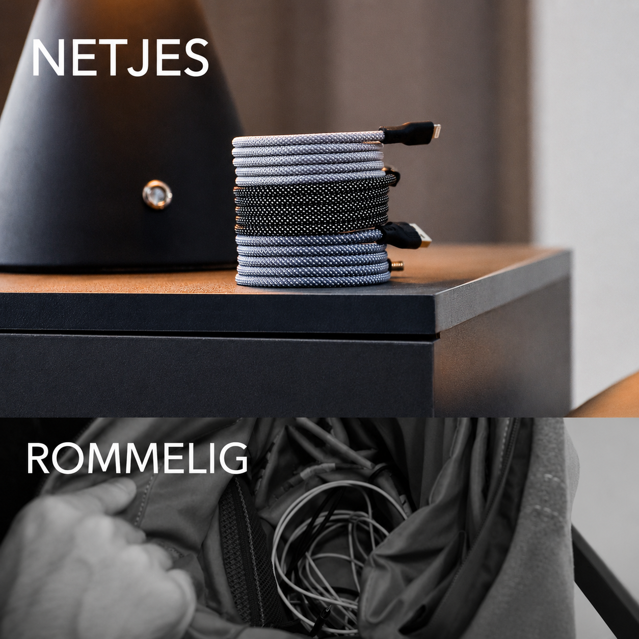 MagCable | Magnetische Anti-knoop kabel