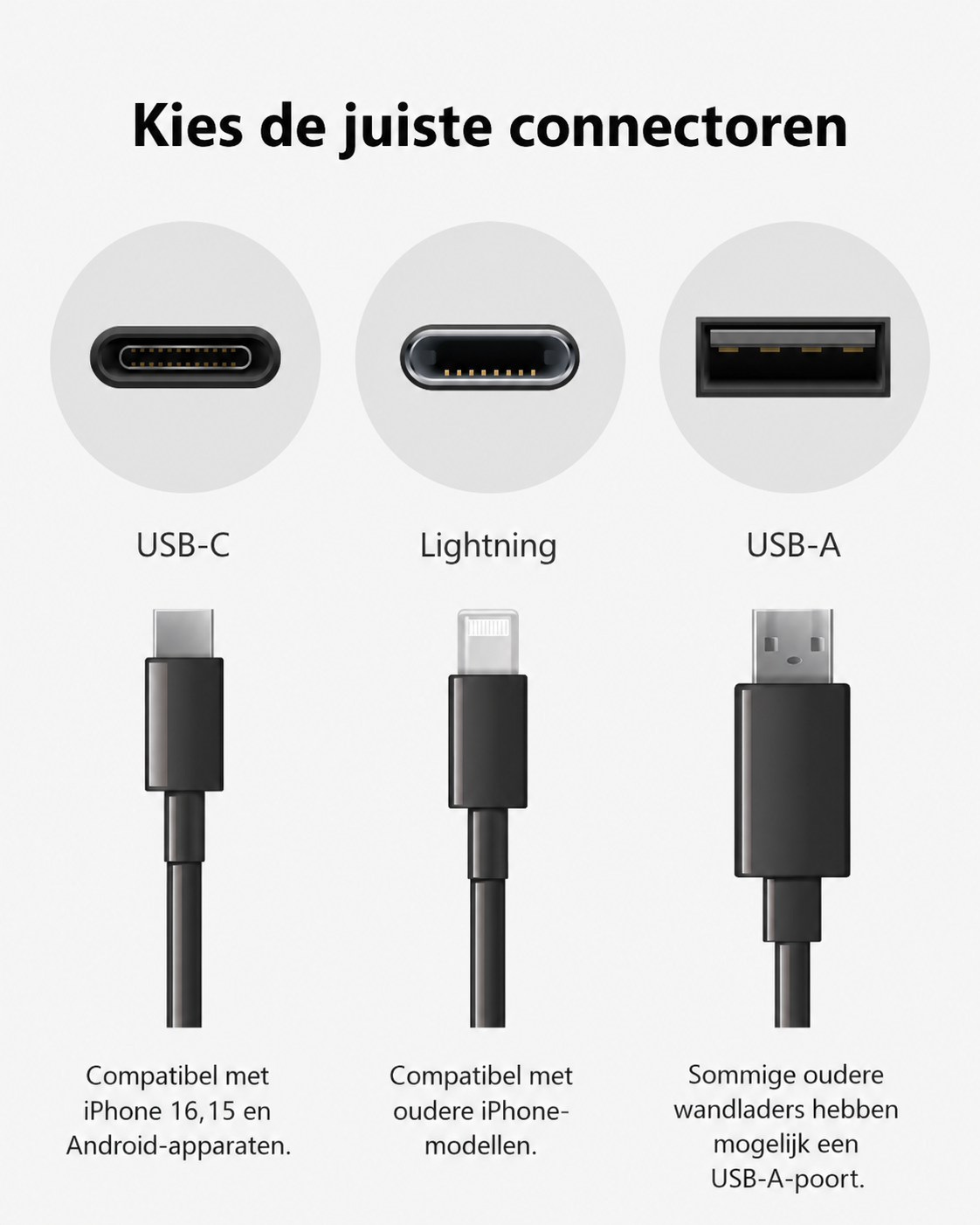 MagCable | Magnetische Anti-knoop kabel