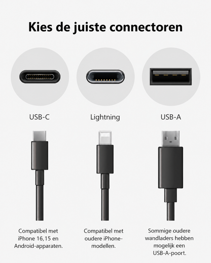 MagCable | Magnetische Anti-knoop kabel