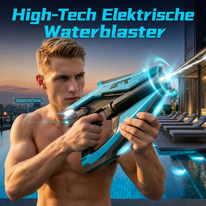 Elektrisch waterpistool met LED- en misteffecten