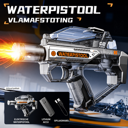 Elektrisch waterpistool met LED- en misteffecten