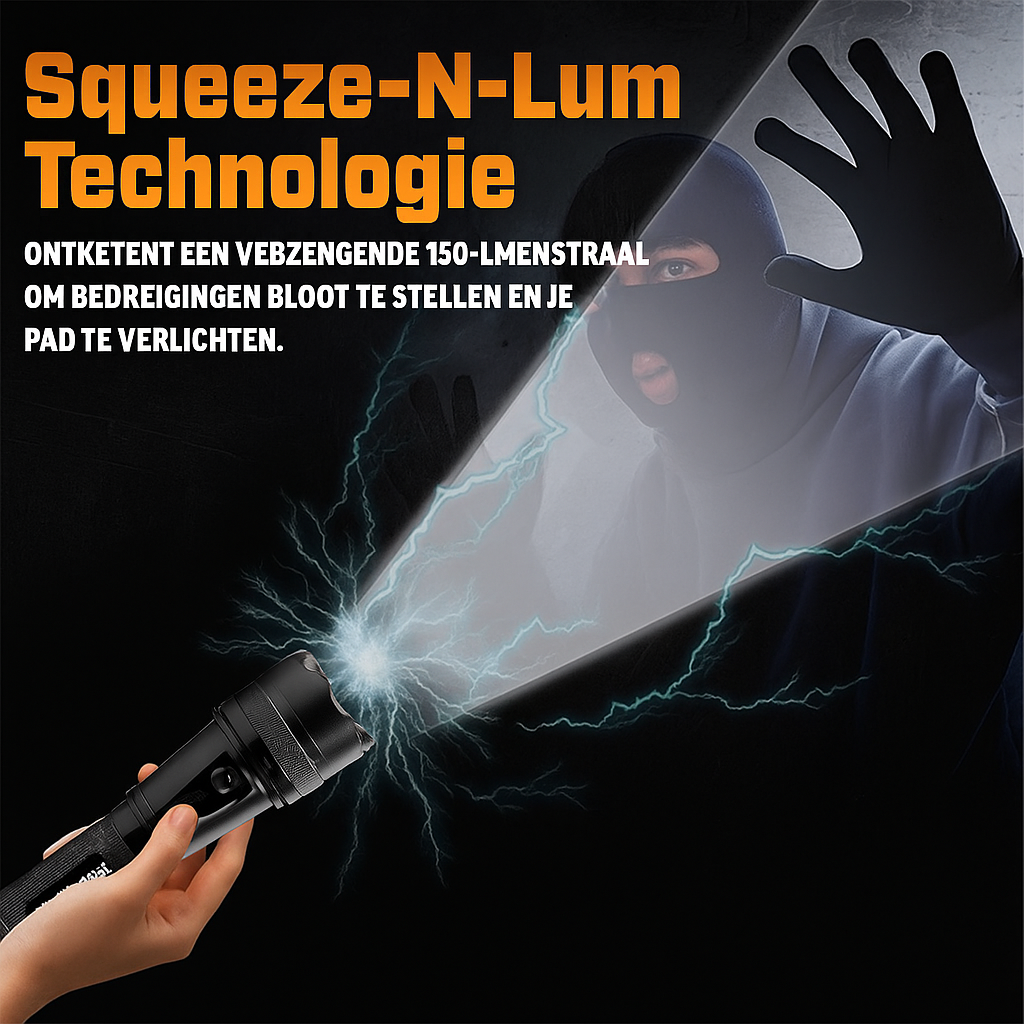 Tactische Stun Zaklamp ⚡