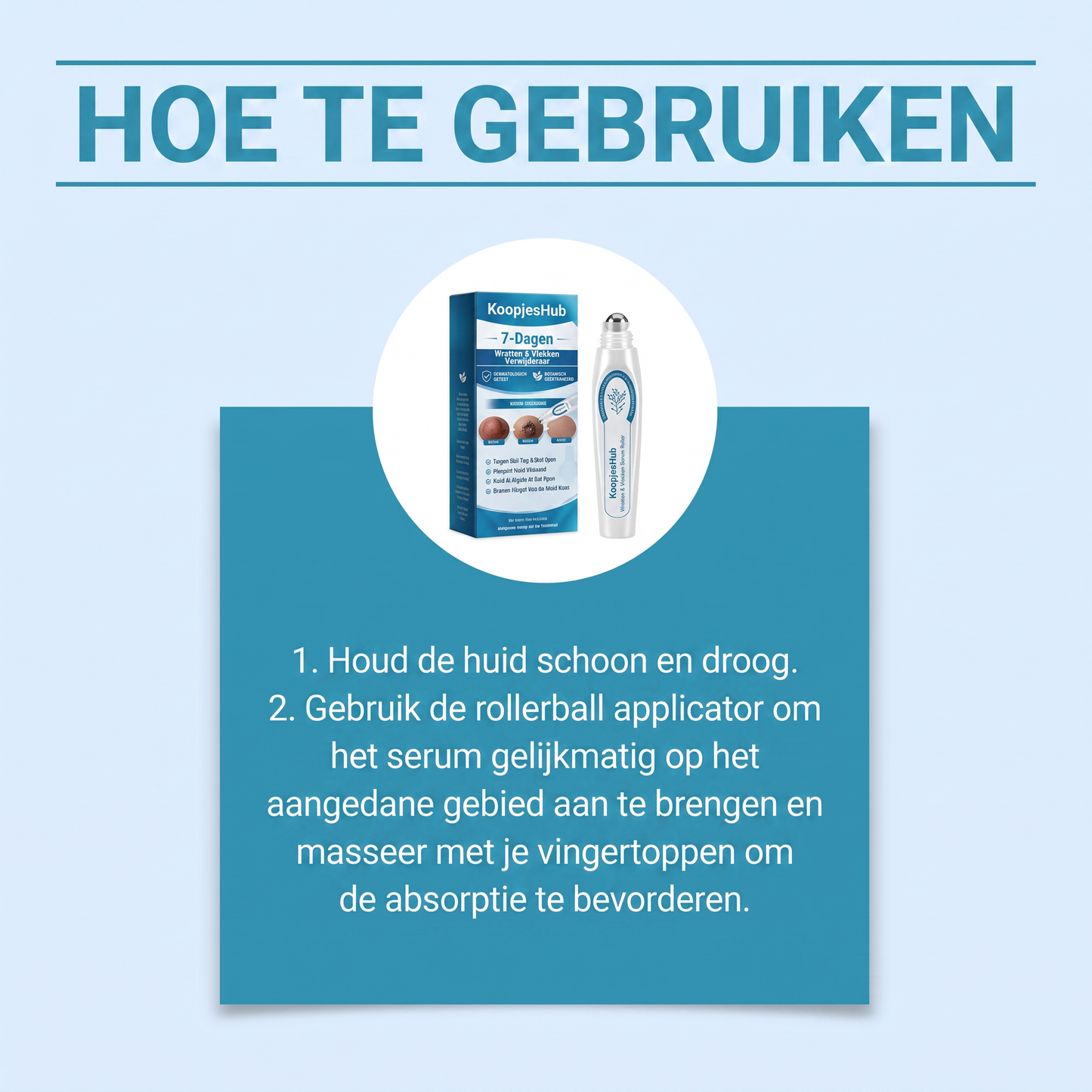 ClearRoller™ Roller Serum - Geavanceerd Een Heldere Huid